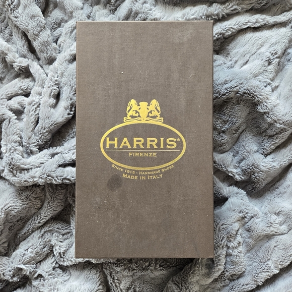 Harris Handmade Italian Black Leather Loafers Men's Size 11 - Picture 9 of 9